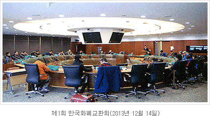 제1회 한국화폐교환회(2013년 12월 14일)