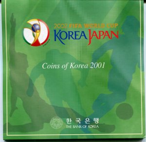 2002년월드컵민트1차5매 (2001년발행)A급  미사용품 제조매수100,000매